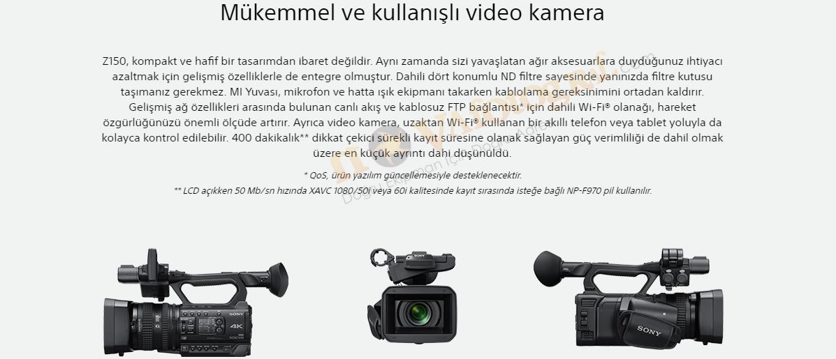 Sony Pmw 150 Video Kamera
