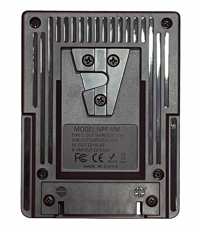 Andoer NPF-VM F550 / F750 / F970 Serisi Piller için V Mount Adaptör