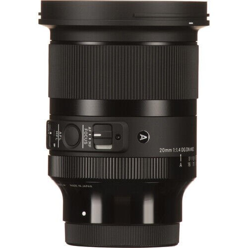 Sigma 20mm f/1.4 DG HSM Art Lens (L Mount)