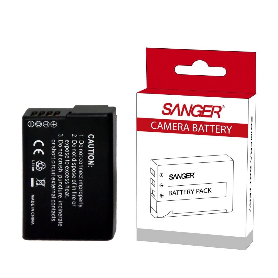 Sanger BLD10E Panasonic Fotoğraf Makinesi Batarya