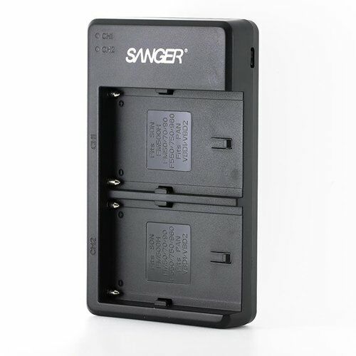 Sanger NP-F970 Sony İkili USB Şarj Aleti Cihazı