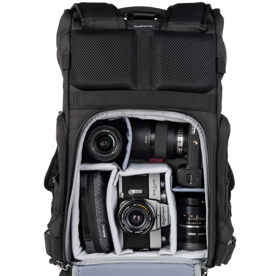 Think Tank FocusPoint 22L Sırt Çantası (Asphalt Black)