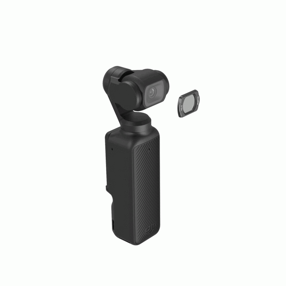 SmallRig 4774 DJI Osmo Pocket 3  için  ND8 /  ND64 / ND256 / Ekran Koruyucu Filtre Seti