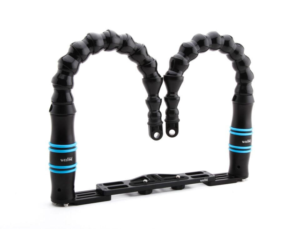 Weefine Ayarlanabilir Çiftli Flaş/Işık Kol Seti