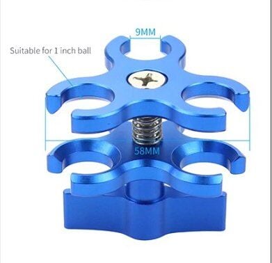 Üçlü ''Tırnaklı'' Kelebek (Mavi)