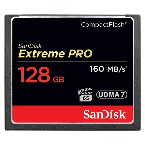 SanDisk 128GB Extreme Pro 160Mb CF Hafıza Kartı