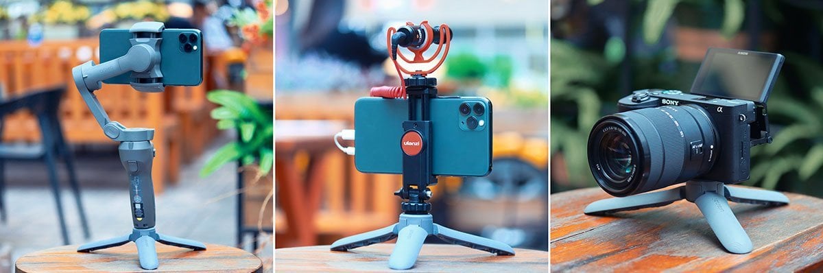 Ulanzi MT-10 Osmo Mobile 2 3 Masaüstü Tripod Grip