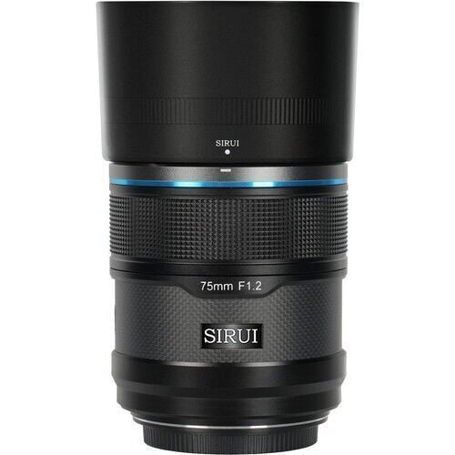 Sirui Sniper 75mm F1.2 APS-C/S35 Auto-Focus Lens (E Mount, Siyah)