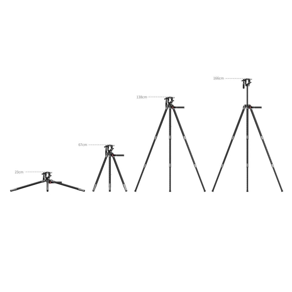SmallRig 5305 X Potato Jet TRIBEX SE Hidrolik Tripod