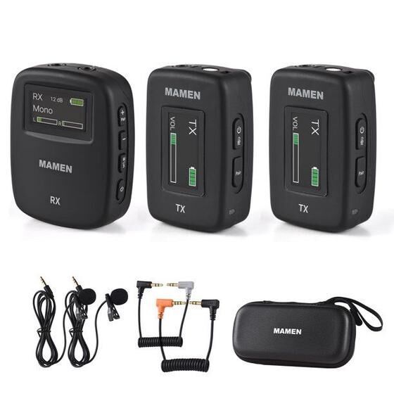 Mamen SW-W16 İkili Kablosuz Mikrofon