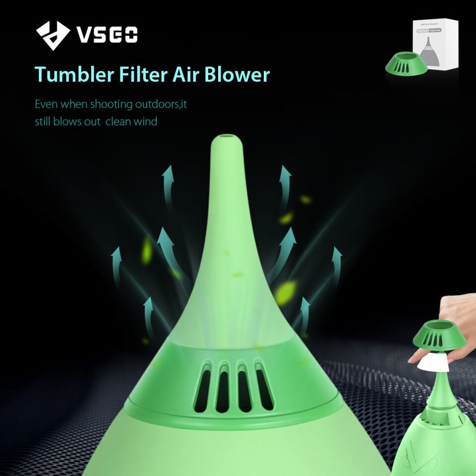 VSGO Tumbler Kamera Hava Üfleyici / Air Blower (Green )