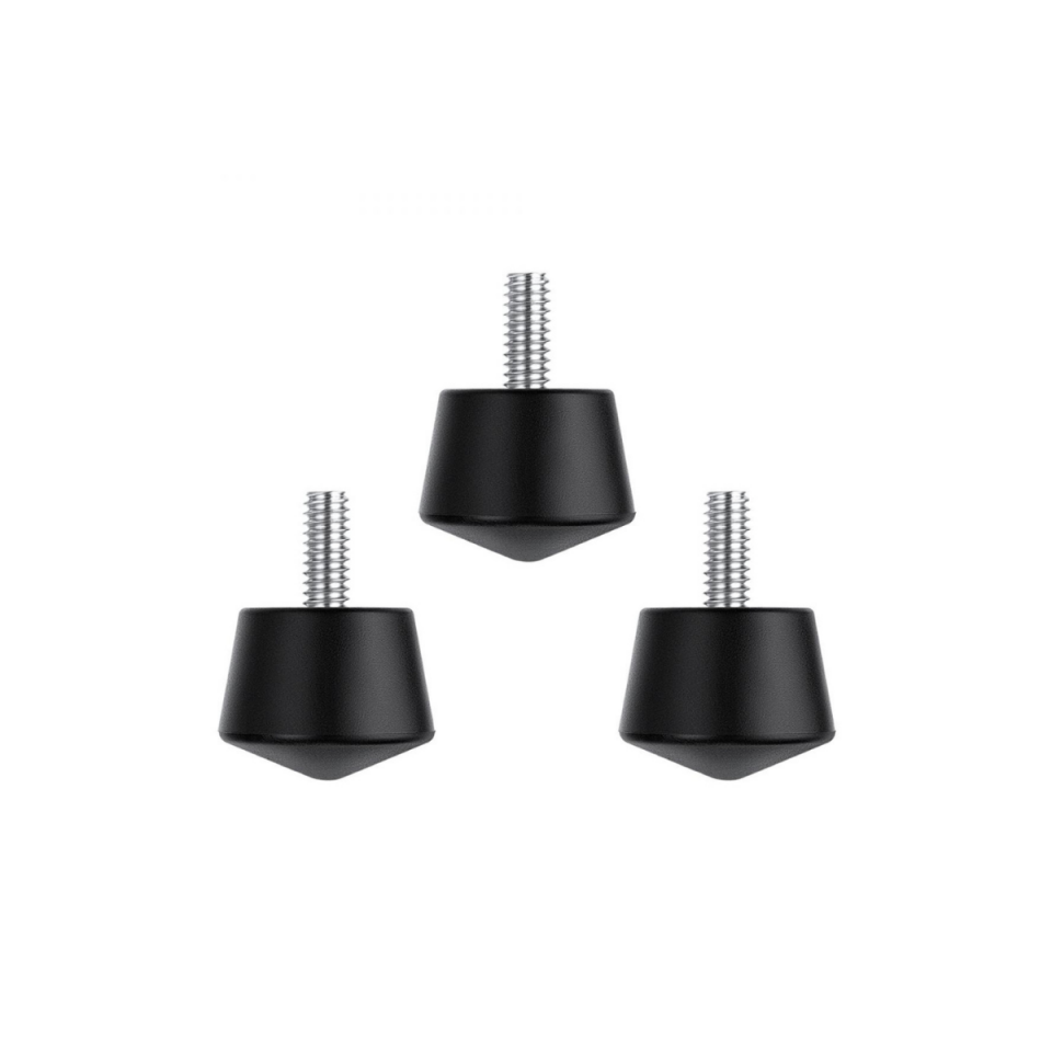 K&F Concept 1/4 inç Dişli Kauçuk Tripod Ayak Vidası