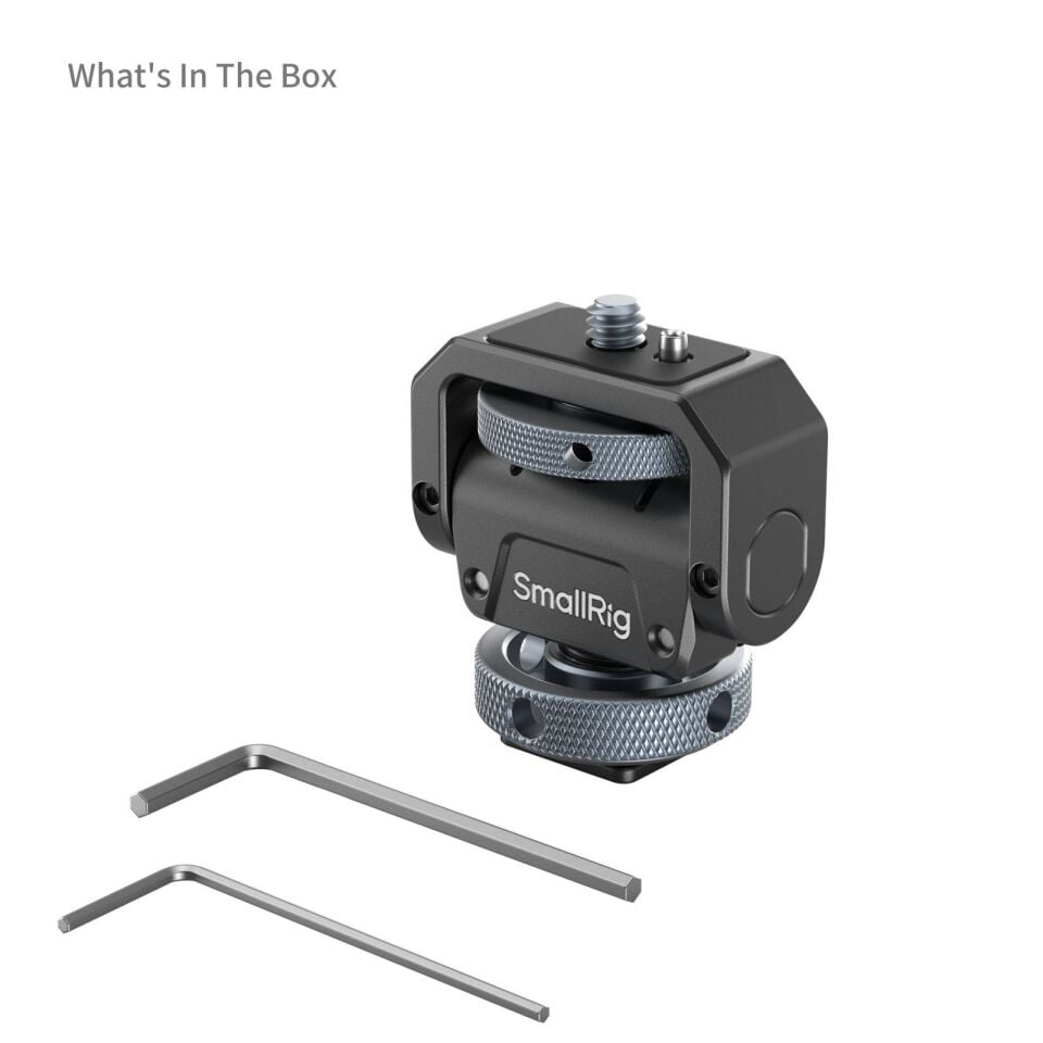 SmallRig 3809B Eğimli Ayarlanabilir Metal Monitör ve Işık Ayağı