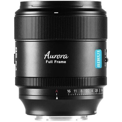 Sirui AURORA 85mm F1.4 Auto-Focus Lens (Z Mount, Siyah)