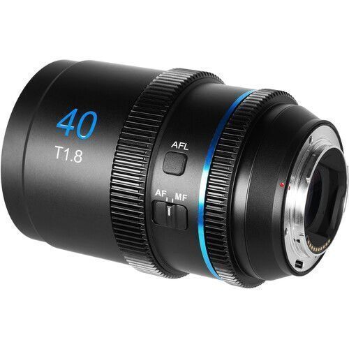 Sirui 40mm T1.8 1.33X S35 Auto-Focus Anamorfik Lens (X Mount, Mavi Flare)