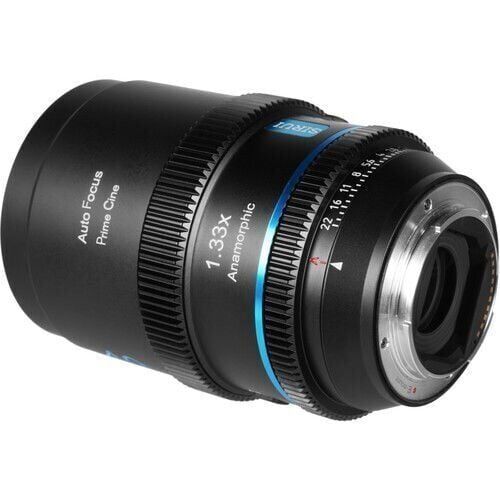 Sirui 40mm T1.8 1.33X S35 Auto-Focus Anamorfik Lens (X Mount, Mavi Flare)