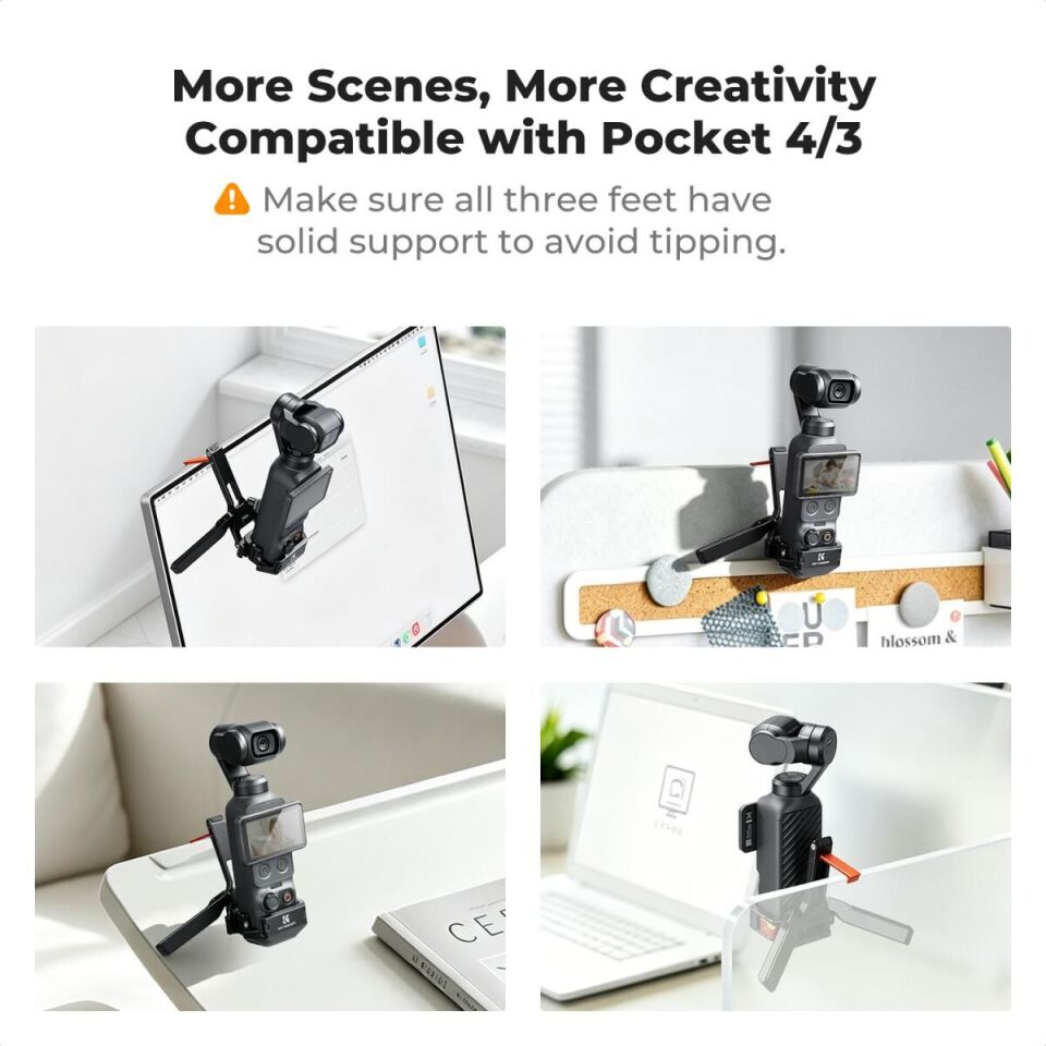 Osmo Pocket 4 için Manyetik Genişleme Çerçevesi