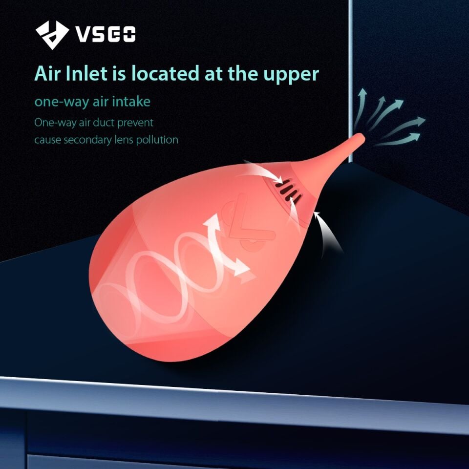 VSGO Tumbler Kamera Hava Üfleyici / Air Blower (Orange)