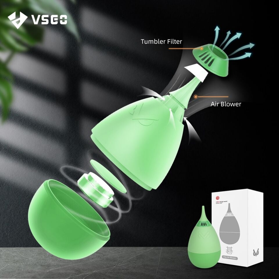 VSGO Tumbler Kamera Hava Üfleyici / Air Blower (Green )