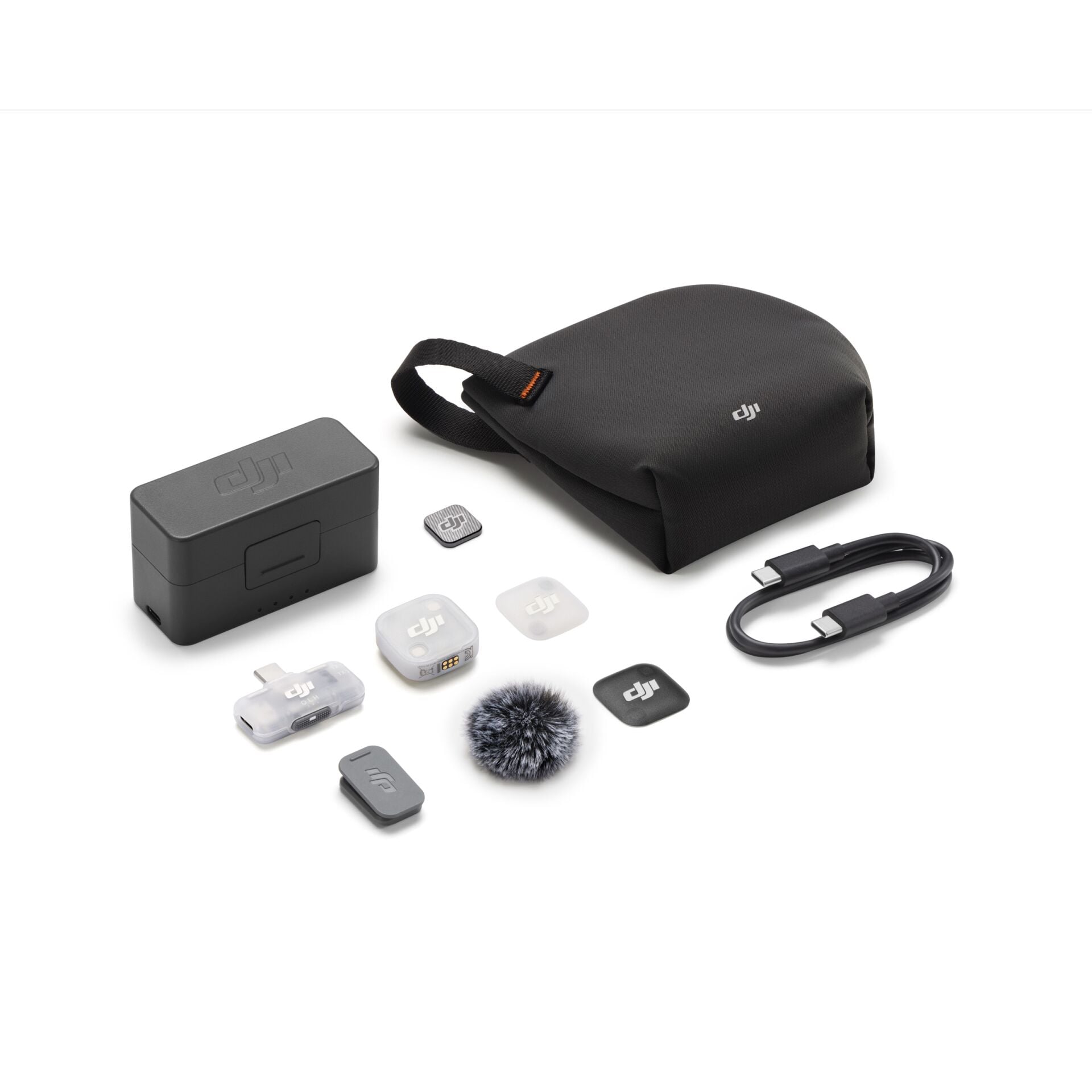 DJI Mic Mini 2 Kablosuz Mikrofon ( 1 TX + 1 Mobil RX + Şarj Kutusu)