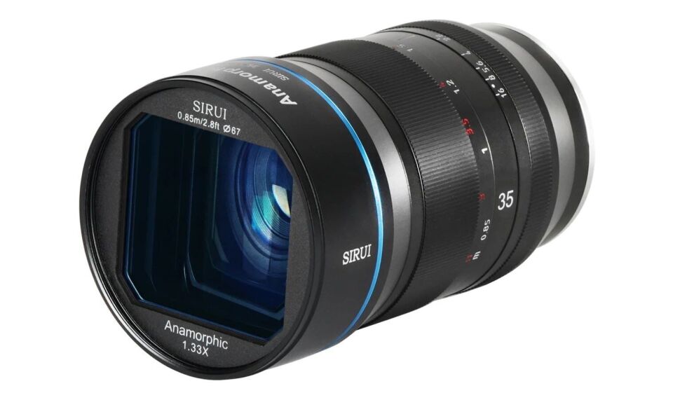 Sirui 35mm F1.8 1.33x APS-C Anamorfik Lens (MFT Mount)