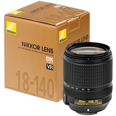 Nikon AF-S 18-140mm f/3.5-5.6G ED DX VR Lens