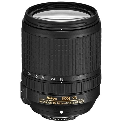 Nikon AF-S 18-140mm f/3.5-5.6G ED DX VR Lens