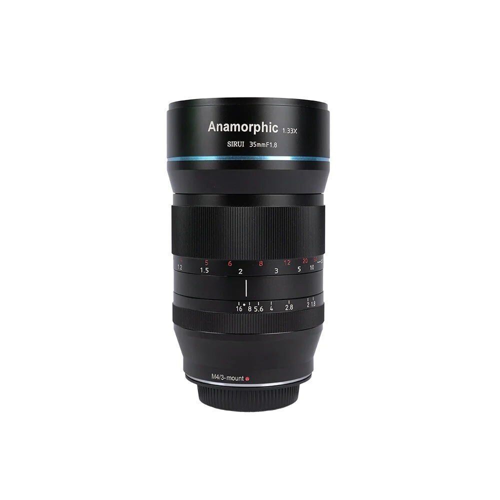 Sirui 35mm F1.8 1.33x APS-C Anamorfik Lens (MFT + E Mount Adaptör)