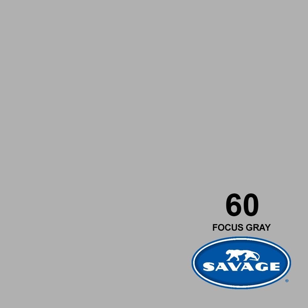 Savage (U.S.A) Stüdyo Kağıt Fon Focus Gray 272x1100 cm