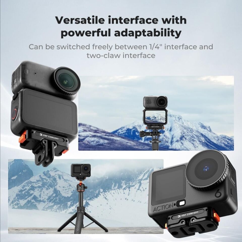 Osmo Action 6 Alüminyum Manyetik Adaptör (Osmo Nano Uyumlu)