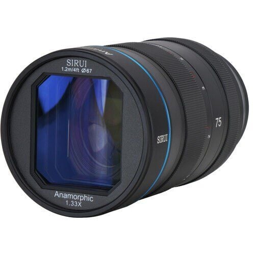 Sirui 75mm F1.8 1.33x APS-C Anamorfik Lens (E Mount)