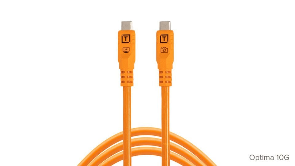 TetherPro Optima 10G USB-C Straight to Straight Cable