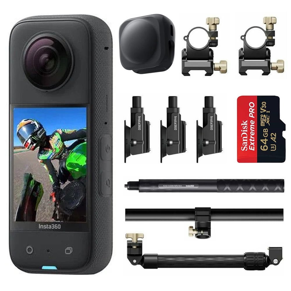 Insta360 X3 Araba Kiti (Üçlü Vantuz)