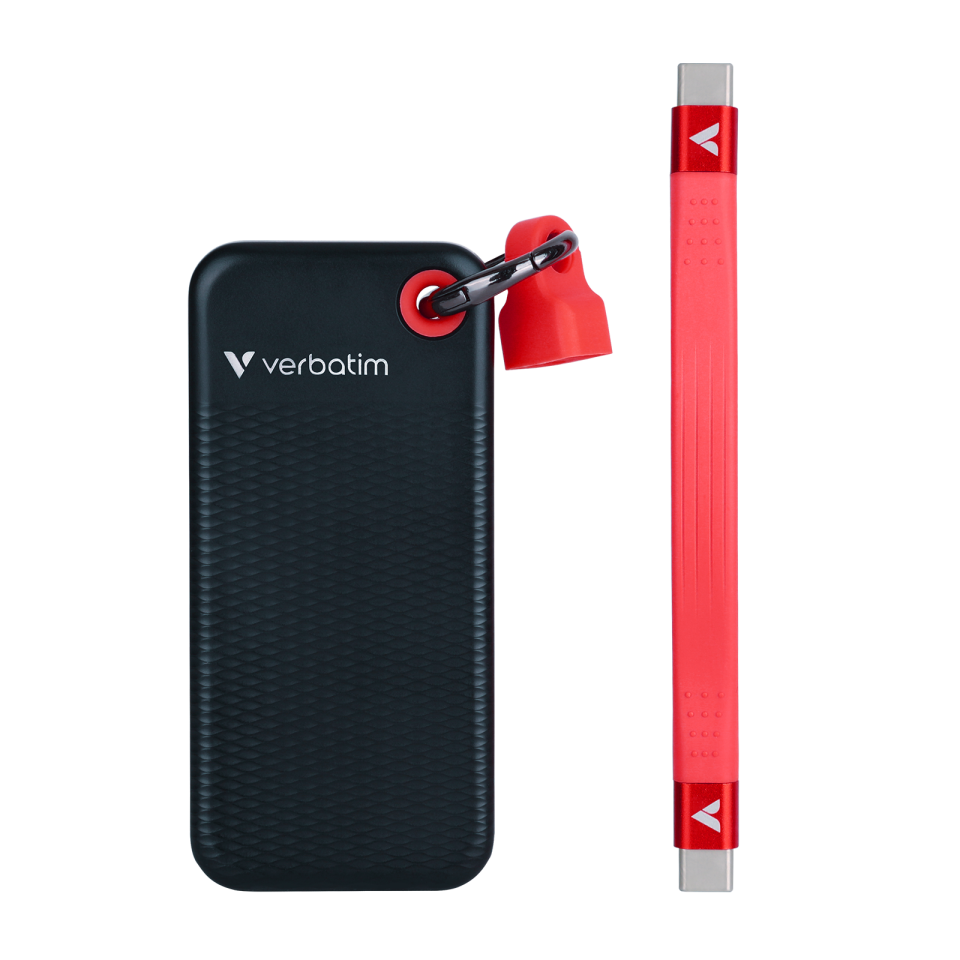 VERBATIM 32192 - V Pocket SSD USB3.2 GEN2 1TB B/R