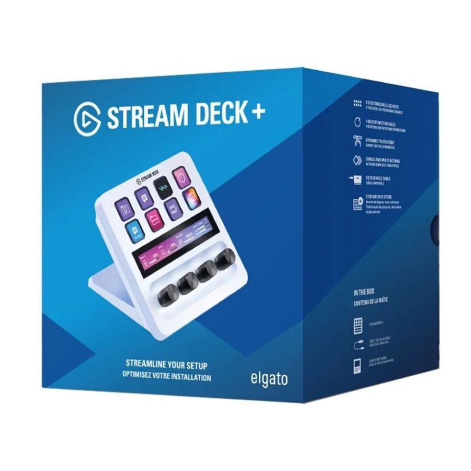 Elgato 10GBD9911 Stream Deck + White ( BEYAZ)