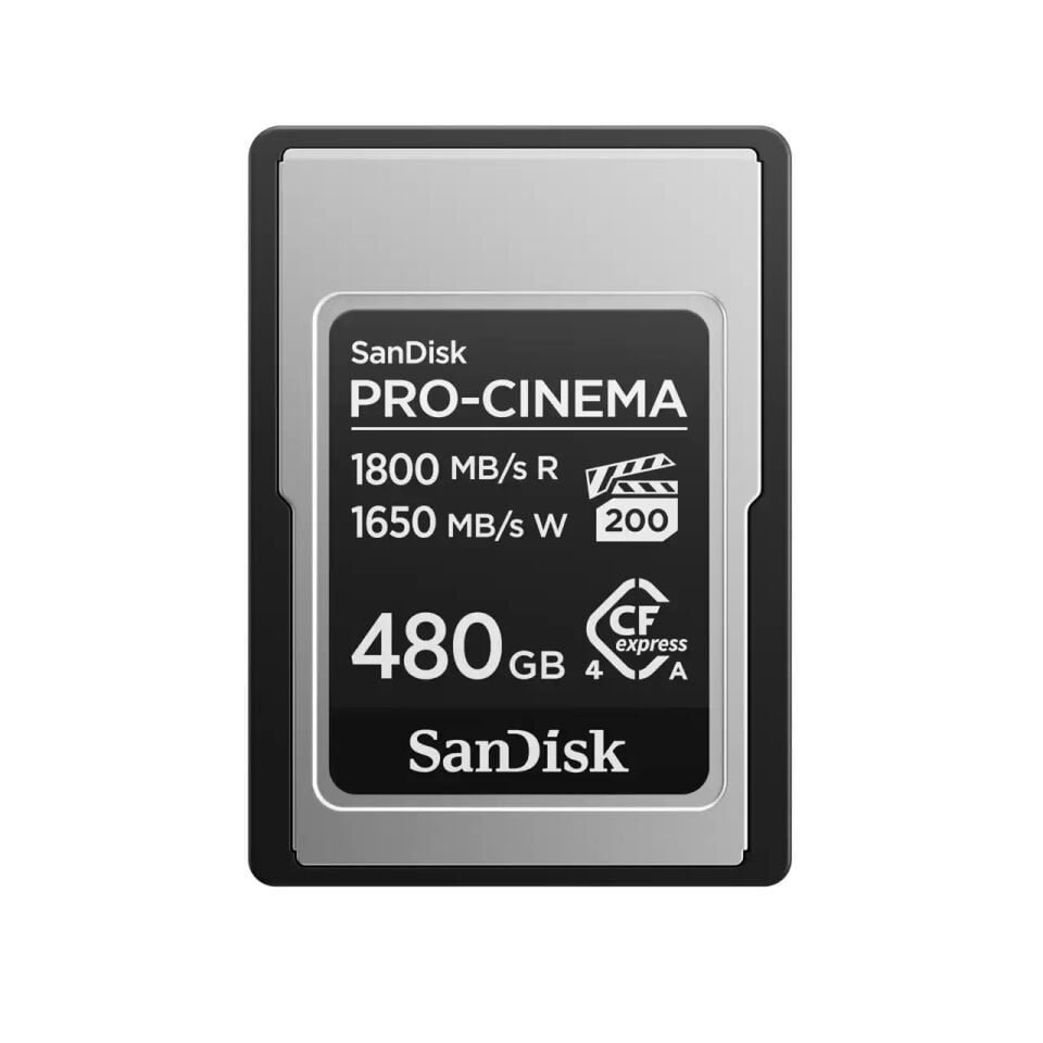 SanDisk 480GB PRO-CINEMA CFexpress™ Tip A Hafıza Kartı