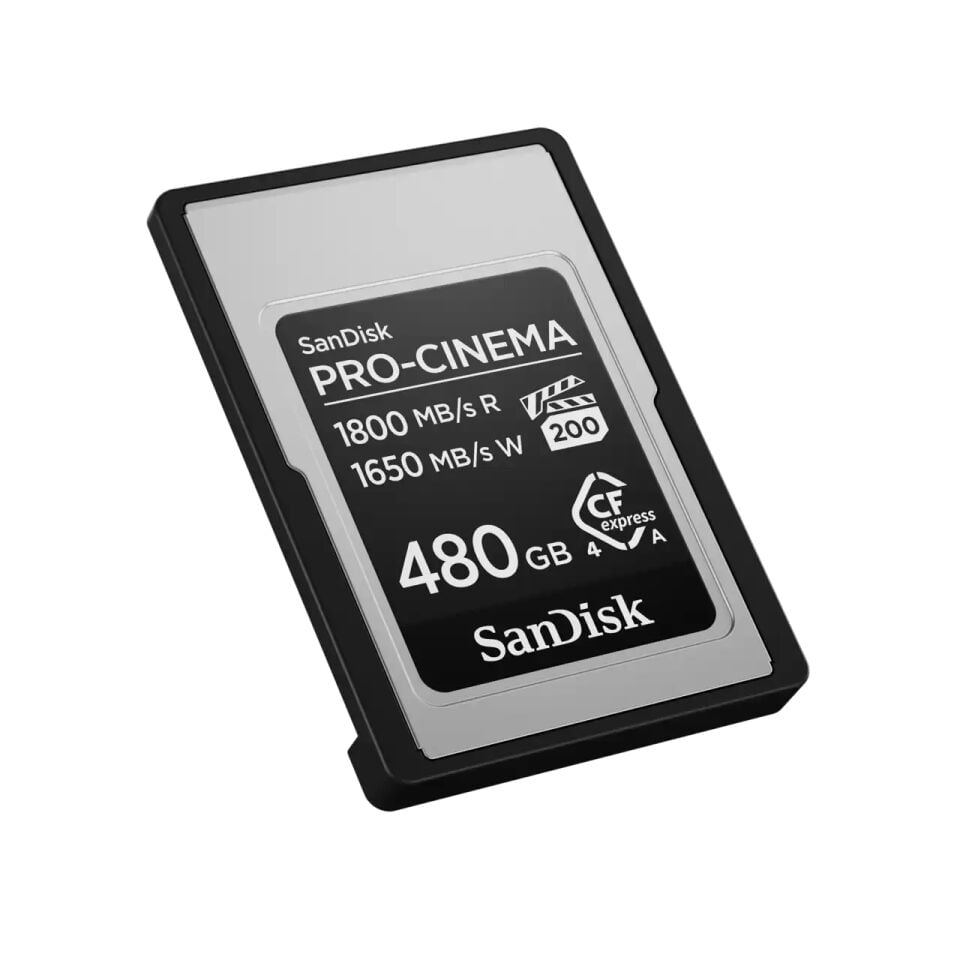 SanDisk 480GB PRO-CINEMA CFexpress™ Tip A Hafıza Kartı