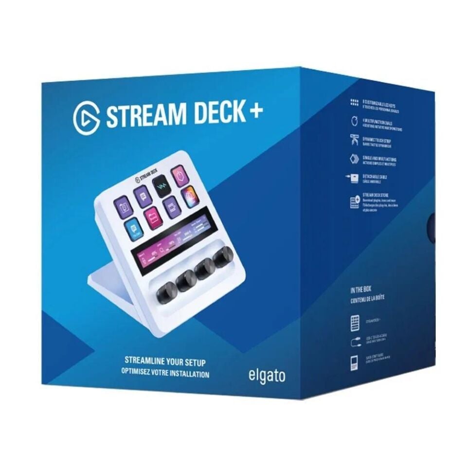 Elgato 10GBD9911 Stream Deck + White ( BEYAZ)