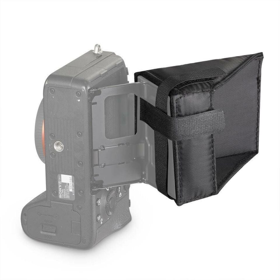 SmallRig 2215 LCD Ekran Gölgelik Sony A7 A7II A7III A9 Serisi Kameralar için
