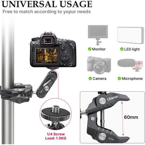 Ulanzi R094 Multi-Functional Super Clamp