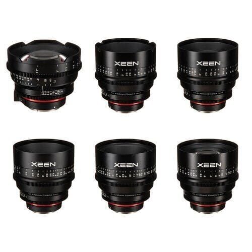 XEEN CLASSIC 14,20,24,35,50,85mm T1.5 Cine 6'lı Set  (Arri PL)