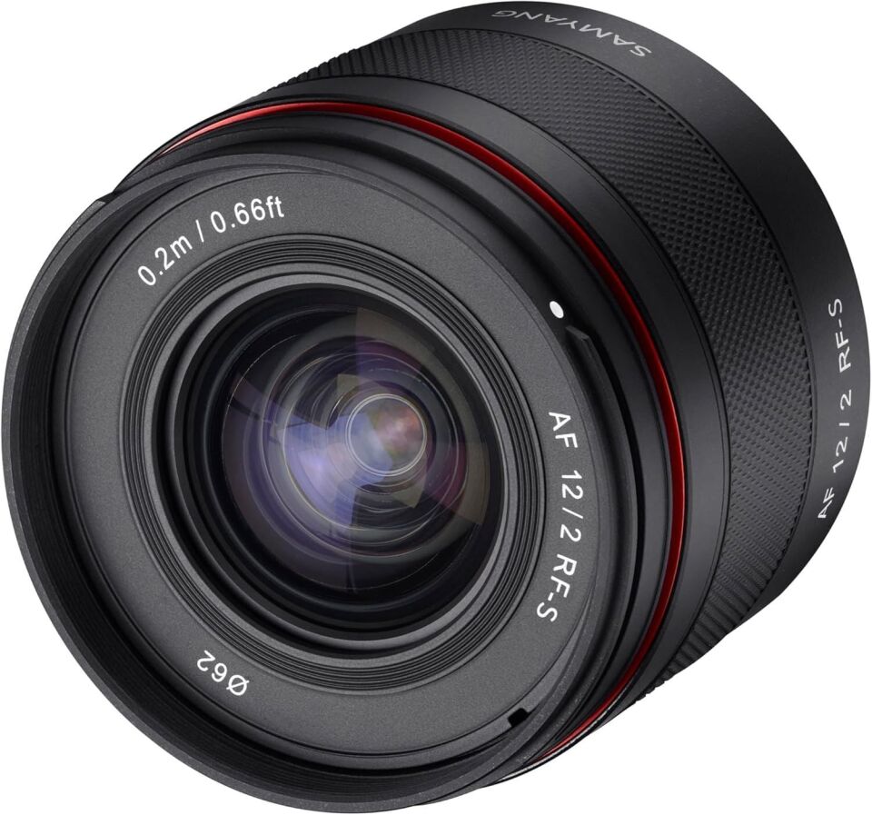 Samyang AF 12mm F2.0 (Canon RFs, APS-C)