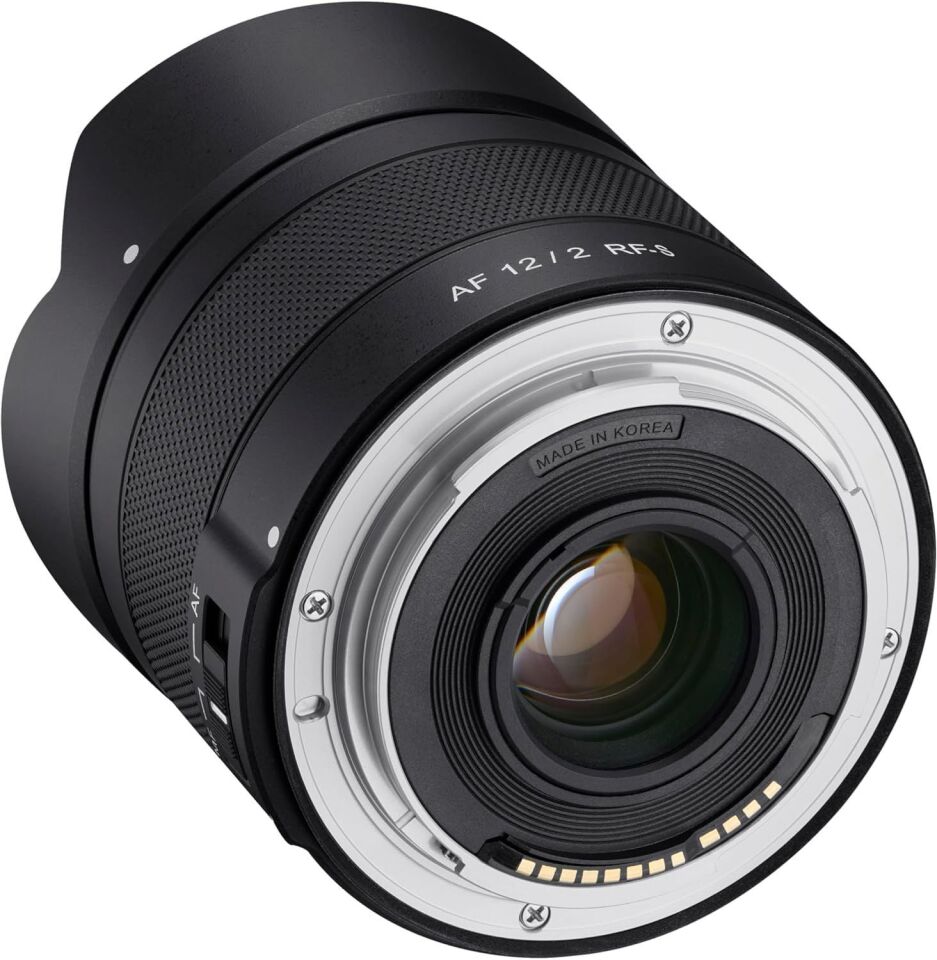 Samyang AF 12mm F2.0 (Canon RFs, APS-C)