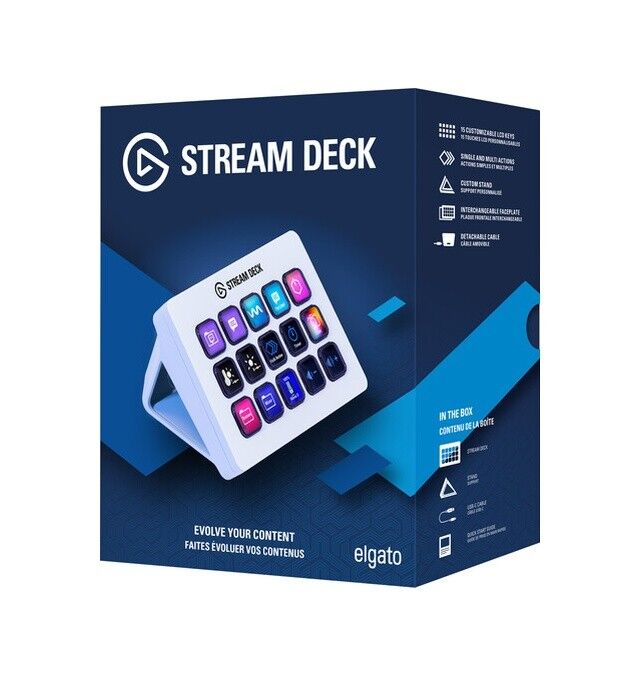 Elgato 10gba9911 Stream Deck Mk.2 White