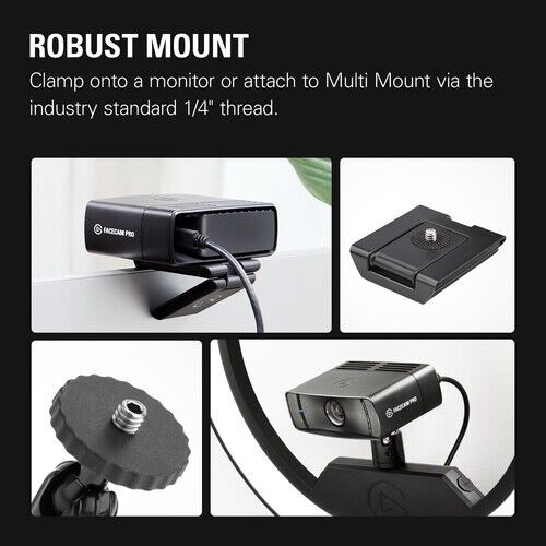 Elgato 10wab9901 Facecam Pro 4k Webcam
