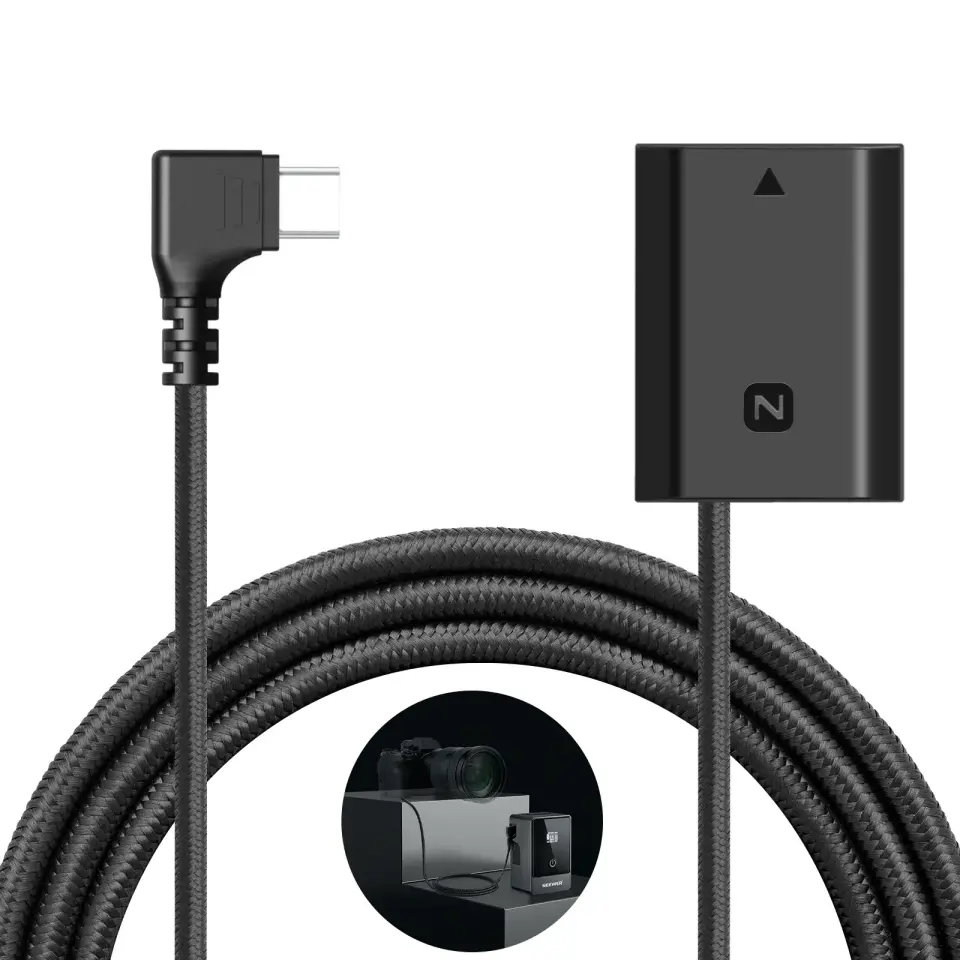 Neewer TC-FZ100 Type-C - NP-FZ100 Dummy (Kukla) Batarya Adaptörü