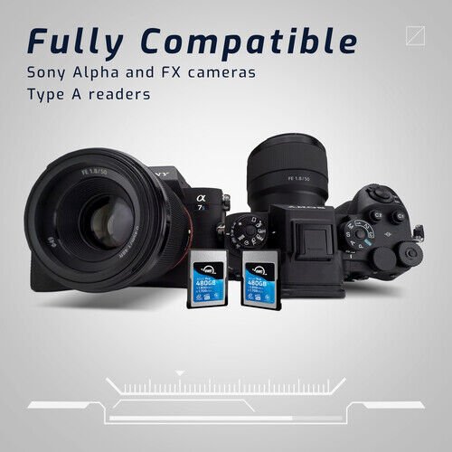 OWC 480GB Atlas Pro CFexpress 4.0 Type A Memory Card