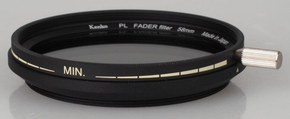Kenko 55 mm PL Fader ND3 ND400 Variable ND Filtre