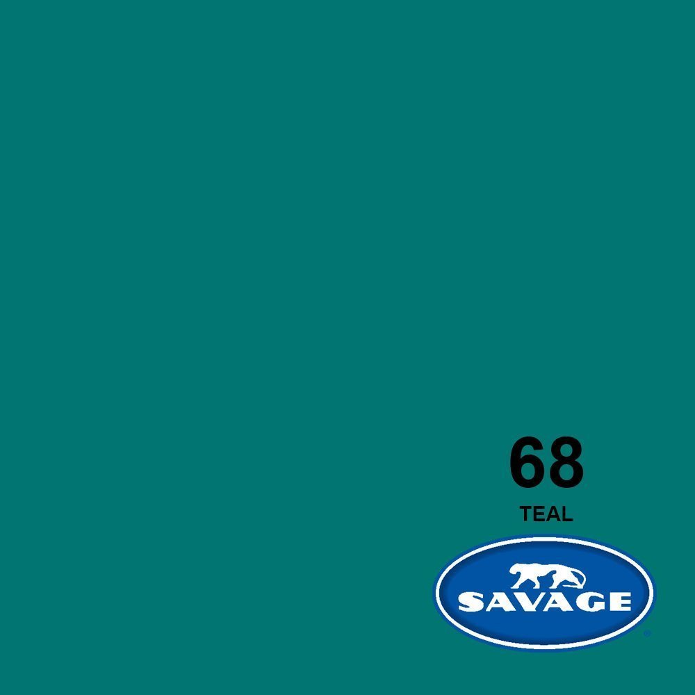 Savage (U.S.A) Stüdyo Kağıt Fon Teal 272x1100 cm