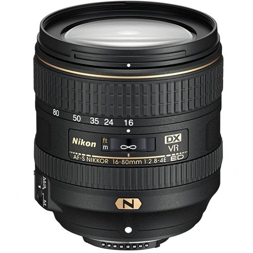 Nikon AF-S 16-80mm f/2.8-4E ED DX VR Lens